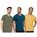 ADRO Men's V Neck Combo Plain T-Shirts