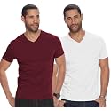 ADRO Men's V Neck Combo Plain T-Shirts
