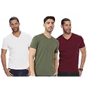ADRO Men's V Neck Combo Plain T-Shirts