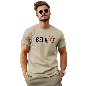 ADRO Men Cotton Regular Printed Tshirt