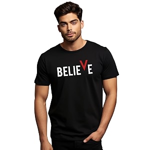 ADRO Men Cotton Regular Printed Tshirt