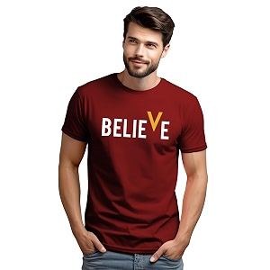 ADRO Men Cotton Regular Printed Tshirt