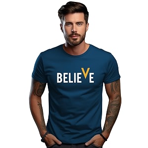ADRO Men Cotton Regular Printed Tshirt