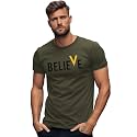 ADRO Men Cotton Regular Printed Tshirt