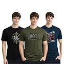 ADRO Mens Printed Cotton T-Shirts Pack of