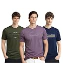 ADRO Mens Printed Cotton T-Shirts Pack of