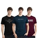 ADRO Mens Printed Cotton T-Shirts Pack of
