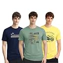 ADRO Mens Printed T-Shirts Pack of 3