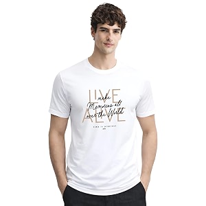 ADRO Printed Tshirt for Men Cotton