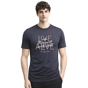 ADRO Printed Tshirt for Men Cotton