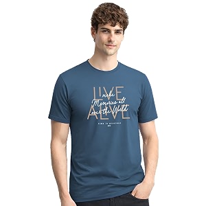 ADRO Printed Tshirt for Men Cotton