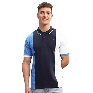 adro men39s regular fit polo tshirt in 100 cotton multi color polo