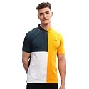 ADRO Men's Regular Fit Polo Tshirt in 100% Cotton Multi Color Polo
