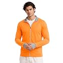 ADRO Sunscreen Jacket for Men UV Sun Advanced Protection Running Jackets For Mens Biker Jackets with Zipper Sports jacket for men