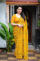 Adroit Management Printed Bollywood Chiffon Saree