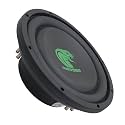 ADS1040 10-Inch Shallow Mount Car Subwoofer, 1200W Max Power, 4-Ohm Impedance, Perfect for Compact Installations