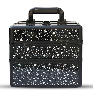adson professional beauty makeup cosmetic vanity casebox rose gold 1
