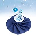Soft Cloth Pain Relief Hot and Cold Therapy Flexible Medical Instant First Aid Reusable Ice Bag Kit for Injuries, Knee Ankle Shoulder Back Elbow Head (Multicolour, Size-9")