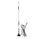 ADU Tronix Technologies 4G LTE 5dBi Magnetic Spring Antenna with 3m RG174 Cable & SMA Male Connector | High Gain External Antenna for Router, GSM Module, GPS Tracker, IoT & Industrial Devices