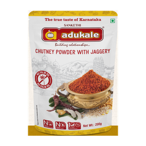adukale chutney powder with jaggery chutney powder 200 g