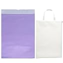Adult Diaper Disposal,100 Pack Plastic Bags for Adult Diaper Disposal,Self-Adhesive Strips to Seal in Odours,Waterproof and Leak-Proof,Suitable for Elderly Nappy Care at Home and for Travel (Purple)