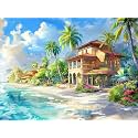 Adult Jigsaw Puzzle 1000 Piece Beach House