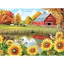 Adult Jigsaw Puzzle 1000 Piece Farm Scene