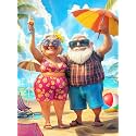Adult Jigsaw Puzzle 1000 Piece Grandparents Vacation