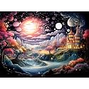 Adult Jigsaw Puzzle 1000 Piece Magic River