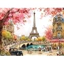 Adult Jigsaw Puzzle 1000 Piece Paris Romance