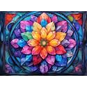 Adult Jigsaw Puzzle 1000 Piece Stained Glass