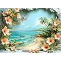 Adult Jigsaw Puzzle 1000 Piece Tropical Beach