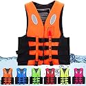 Adult Kayak Vest High Buoyancy Swim Vest Women's Men's Adjustable Safety Jacket Swimming Fishing Outdoor Water Sports，Surfing, Rafting, Kayaking