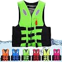 Adult Kayak Vest High Buoyancy Swim Vest Women's Men's Adjustable Safety Jacket Swimming Fishing Outdoor Water Sports，Surfing, Rafting, Kayaking