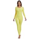 Adult Long Sleeve Plus Size Unitard for Women One Piece Dance Bodysuits 1201