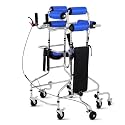 Adult Walker for Seniors Hemiplegia Rehabilitation Standing Frame Anti Recline Lower Limb Training Adjustable Height Rolling Walkers