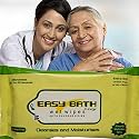Adult Wet Wipes - Easy Bath (32x32cm), Combo Pack of 24 Packs (240 wipes)