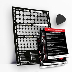 adults romantic couples gift scratch off poster 169 love tasks - positions amp conversations amp date night ideas