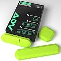 ADV Tennis Dampener with Custom Feel - 3 Pack - Racket Shock Absorber to Reduce Vibration, Relieve Symptoms of Injury and Stay on the Racket - Engineered Poly-Silicone Tennis Racket Dampener