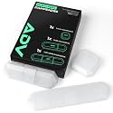 ADV Tennis Dampener with Custom Feel - 3 Pack - Racket Shock Absorber to Reduce Vibration, Relieve Symptoms of Injury and Stay on the Racket - Engineered Poly-Silicone Tennis Racket Dampener