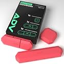 ADV Tennis Dampener with Custom Feel - 3 Pack - Racket Shock Absorber to Reduce Vibration, Relieve Symptoms of Injury and Stay on the Racket - Engineered Poly-Silicone Tennis Racket Dampener