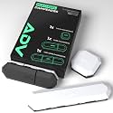 ADV Tennis Dampener with Custom Feel - 3 Pack - Racket Shock Absorber to Reduce Vibration, Relieve Symptoms of Injury and Stay on the Racket - Engineered Poly-Silicone Tennis Racket Dampener