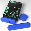 ADV Tennis Dampener with Custom Feel - 3 Pack - Racket Shock Absorber to Reduce Vibration, Relieve Symptoms of Injury and Stay on the Racket - Engineered Poly-Silicone Tennis Racket Dampener