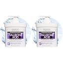 Advanced Clinicals Anti-aging Hyaluronic Acid Cream for face, body, hands. Instant hydration for skin, spa size. (16oz) (Pack of 2)