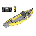 Advanced Elements StraitEdge™ Angler Inflatable Kayak - AE1006-ANG Fishing Kayak with Rod Holders and Bag and Pump