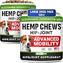 Advanced Joint Hemp Chews for Dogs Mobility - Hip &amp; Joint Pain Relief Chews