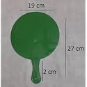 Light Weight Hand held Summer Cooling Fan Attractive Colors Home Decoration Summer Hand Held Plastic Hand-Fan (Multicolor) - (Pack of 1)