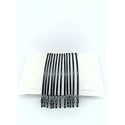 Strong Simple Hairpins Black Alloy Hair Clip Bobby Pin Hair Accessories Headwear Ball Tip Bob Pins for Women - Large (Pack of 12)