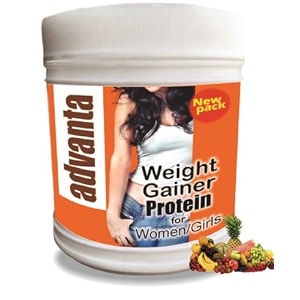 advanta women weight amp mass gainer protein powder  500 g mixed fruit