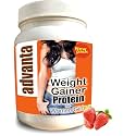 Advanta Women Weight &amp; Mass Gainer Protein Powder – 1 kg Strawberry